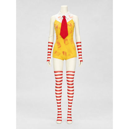 Fast-Food-Style Vampire Costume Jumpsuit Costumes detail