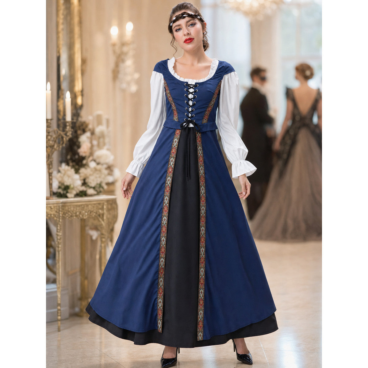 Medieval-Style Cosplay Dress
