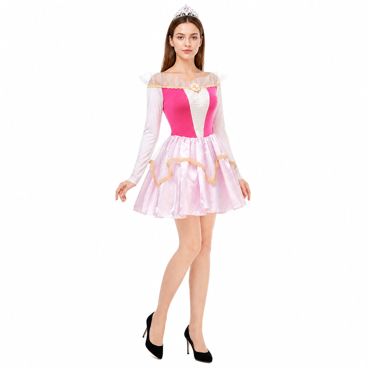 Princess Carnival Dress M-XL, Full Skirt