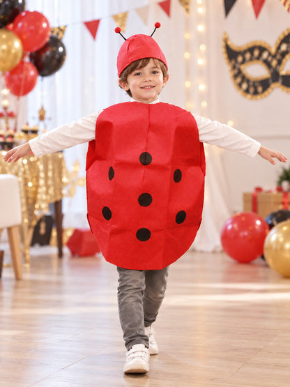 Kids' Ladybug Carnival Costume with Headpiece