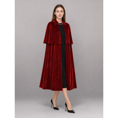 Burgundy Vampire Carnival Cloak with High Collar occasion guide