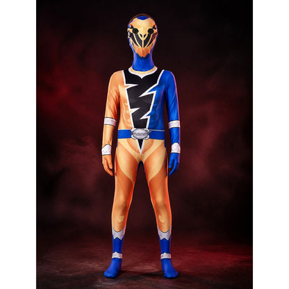 Lightning Pattern Hooded Full Body Costume Bodysuit for Kids and Adults main product view