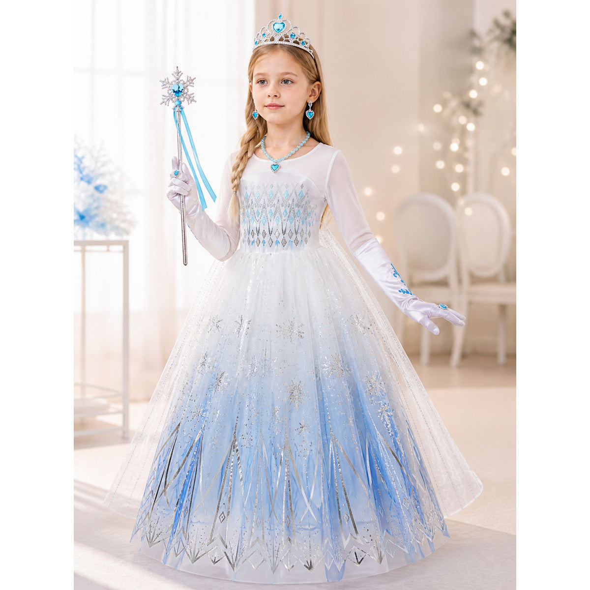 Halloween Snow Queen Costume lifestyle view