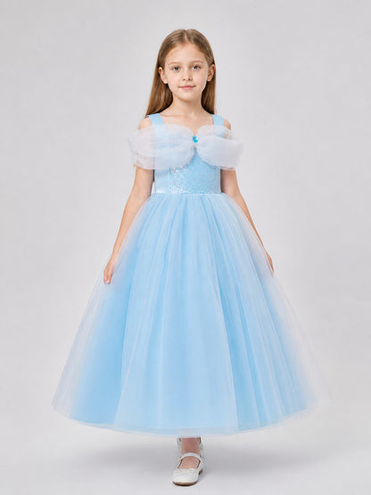 Cinderella Princess Costume Dress with Sequins Costume Dresses detail