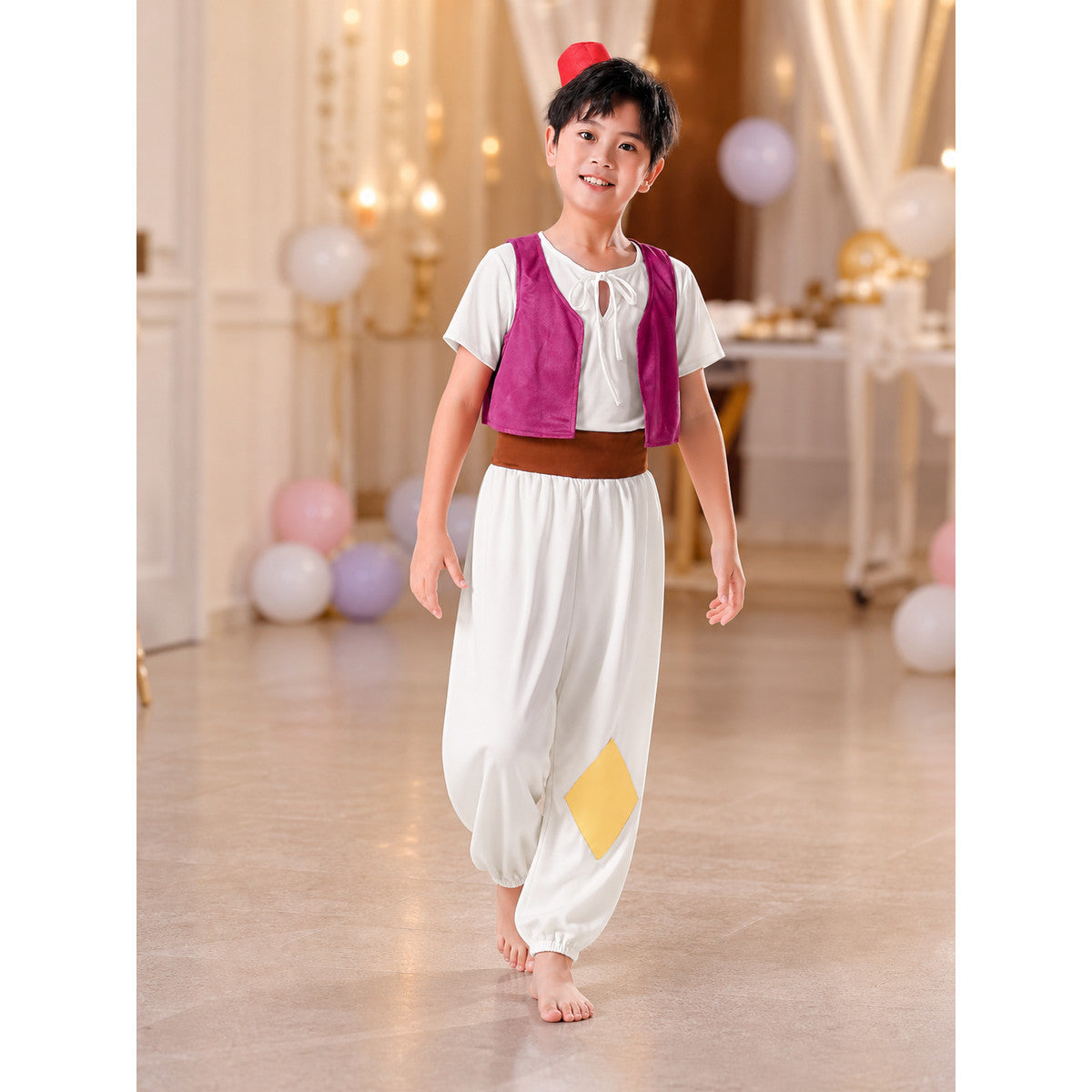 Eastern-Style Stage Costume with Vest lifestyle view