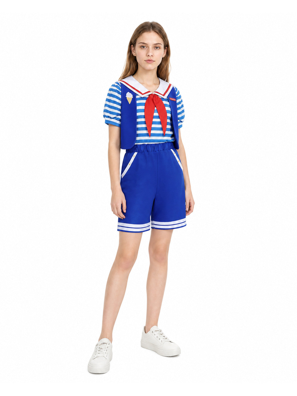 Children's Ice Cream Vendor Costume, 3 Pieces Costumes detail