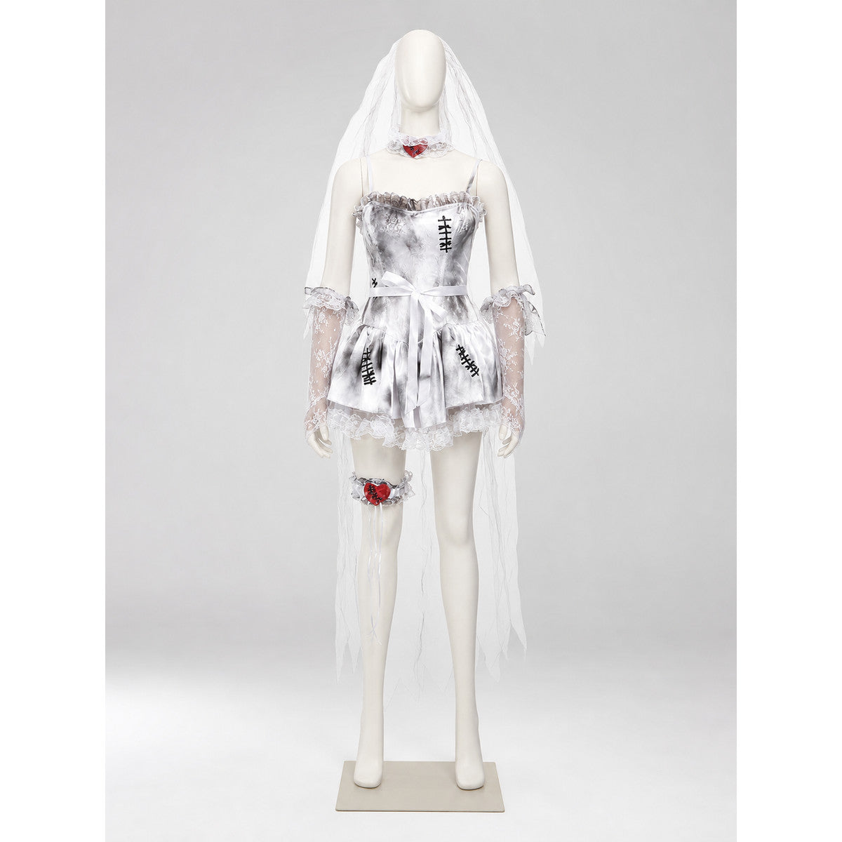 Gothic Lace Halloween Costume Dress