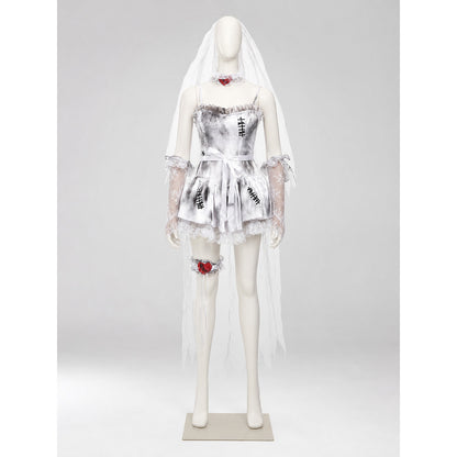 Gothic Lace Halloween Costume Dress