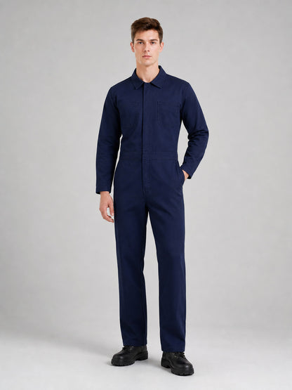 Michael Myers Costume: Mask and Dark Navy Jumpsuit