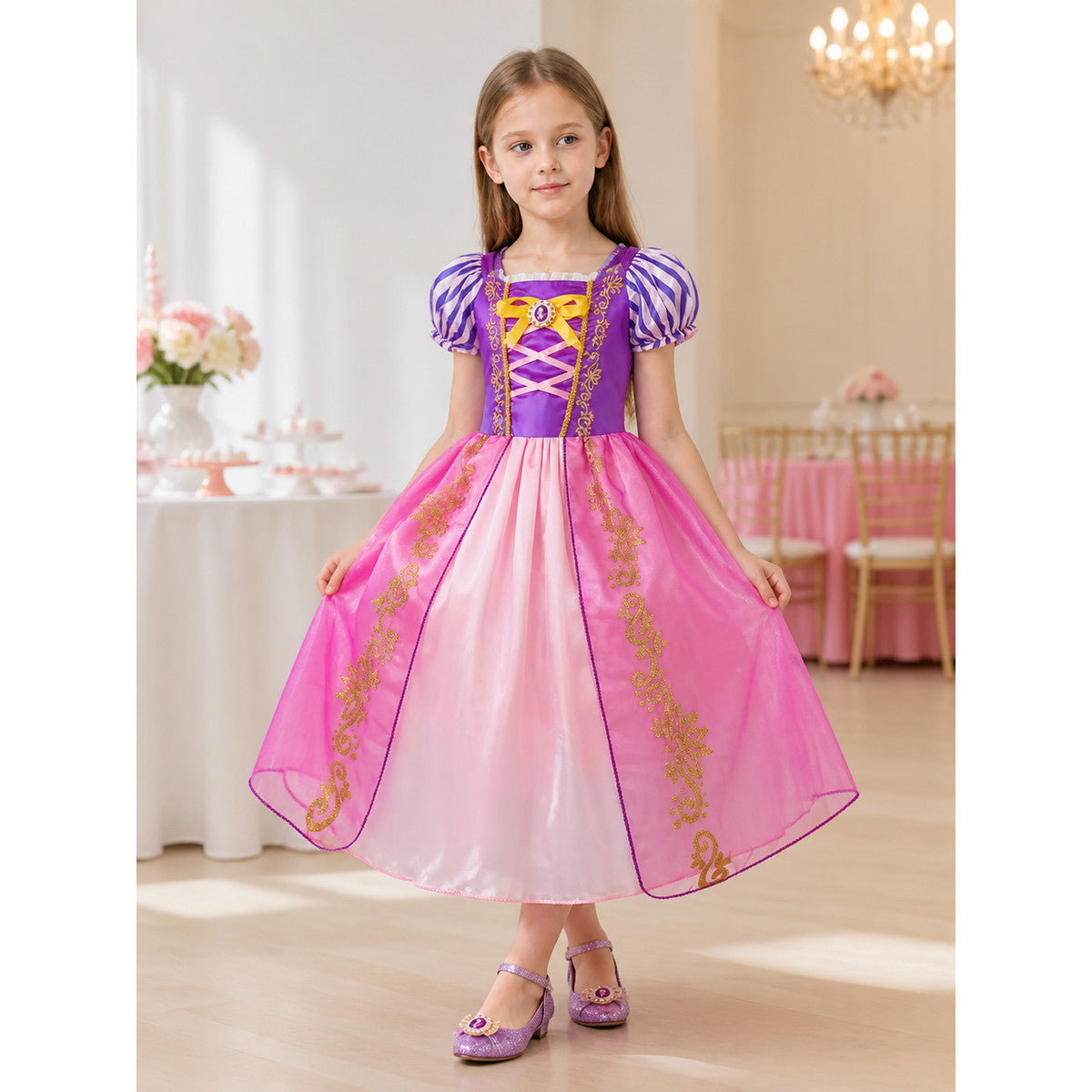 Princess Costume for Halloween and Cosplay lifestyle view