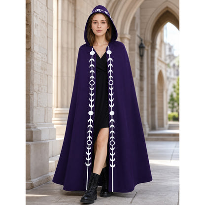 Medieval Hooded Cape for Cosplay lifestyle view