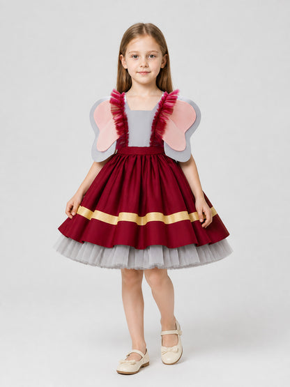 Little Elephant Carnival Dress with a Full Tulle Skirt Costume Dresses detail