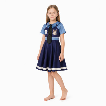 Judy Rabbit Costume from Zootopia, Collared Dress lifestyle