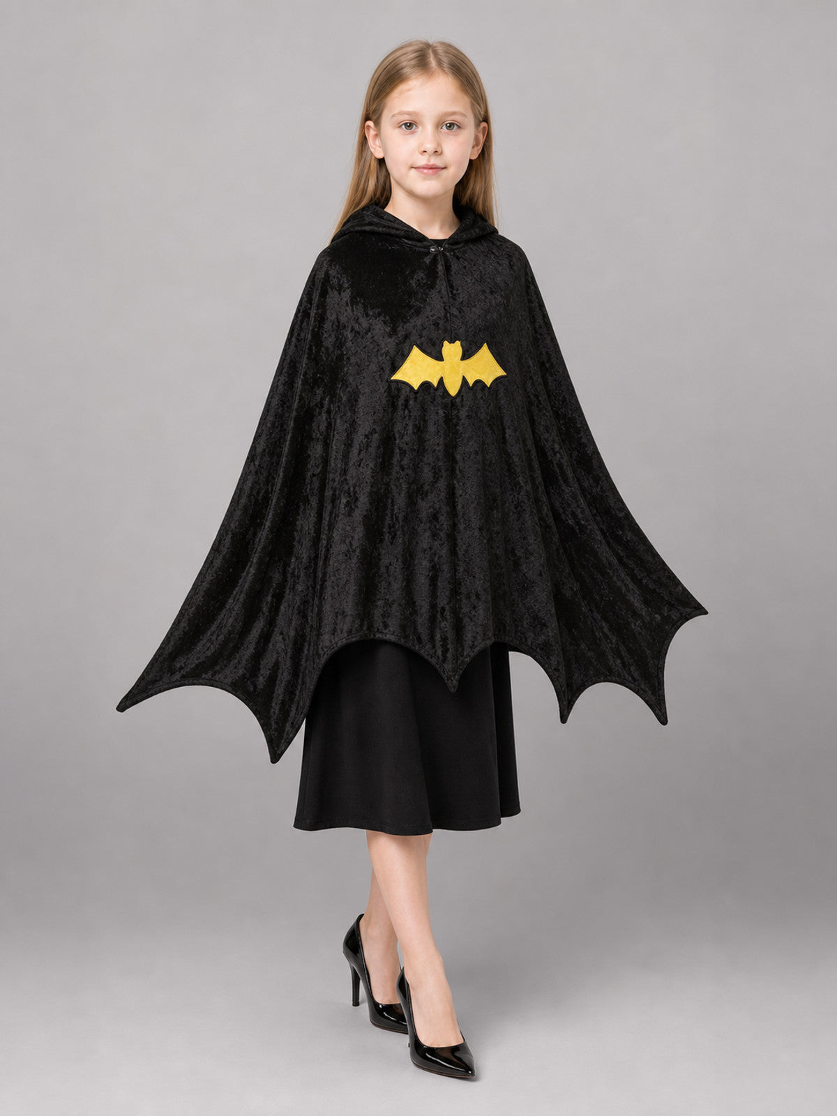 Black Carnival Cape with Hood and Bat Wings occasion guide