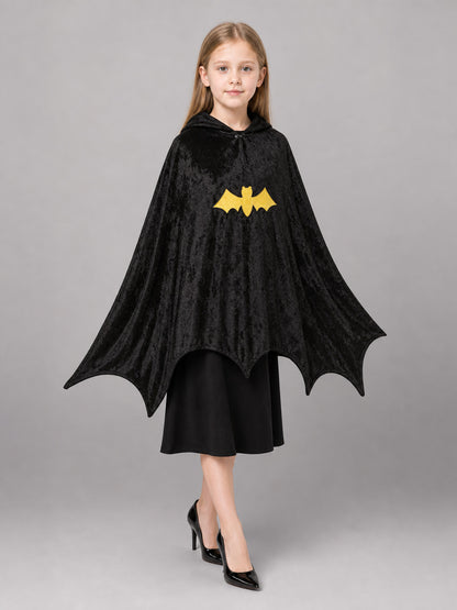 Black Carnival Cape with Hood and Bat Wings occasion guide