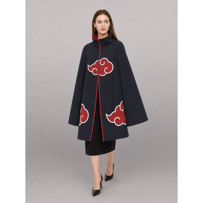 Dark Blue Carnival Cloak with Red Clouds occasion guide