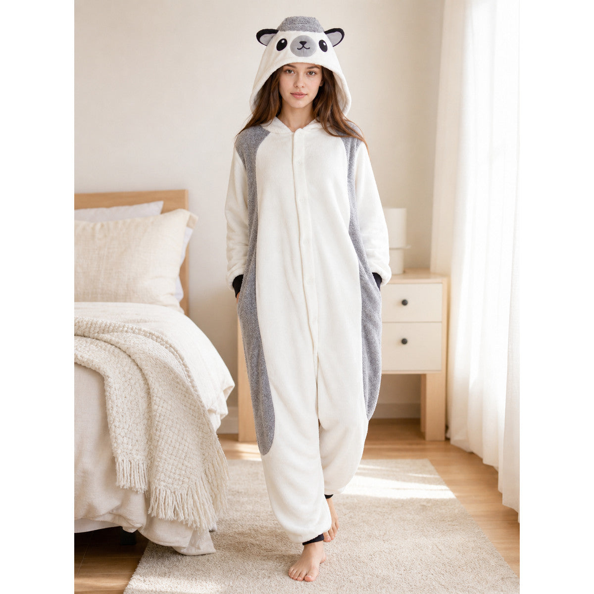 Hooded Kigurumi Pajamas, Party Costume lifestyle