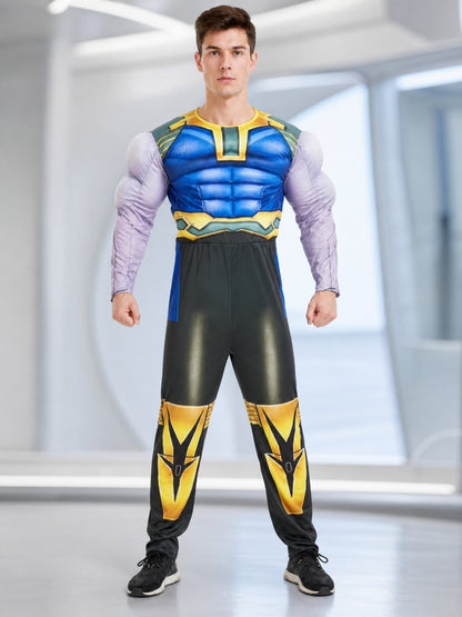 Thanos-Style Superhero Costume for Cosplay