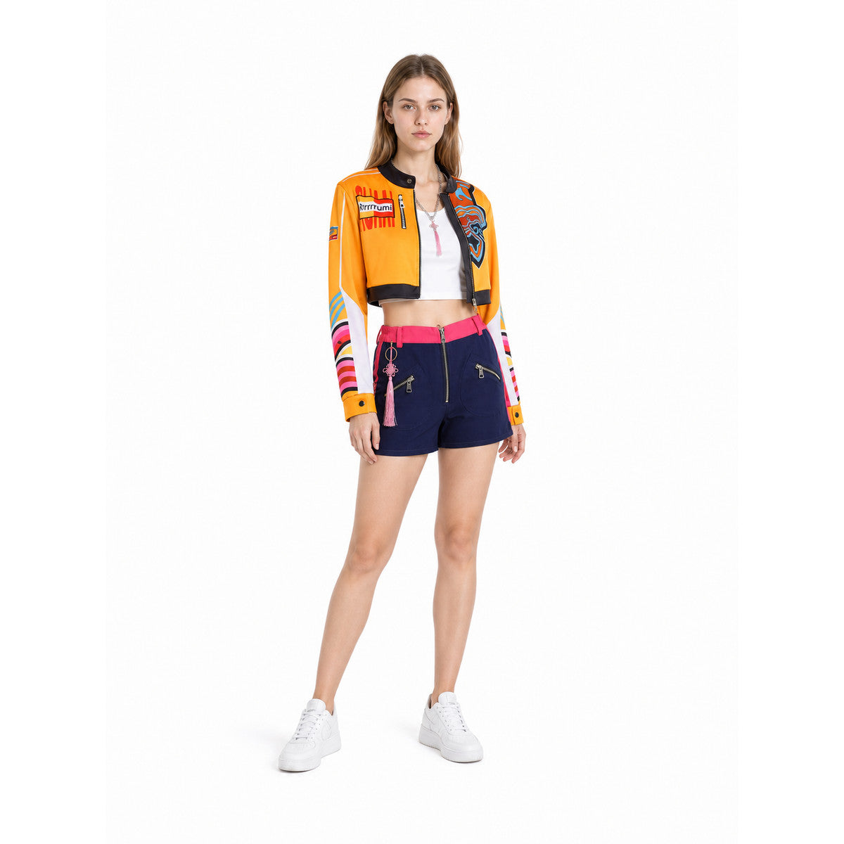 Rumi Kids Cosplay Costume with Jacket and Shorts Costumes detail