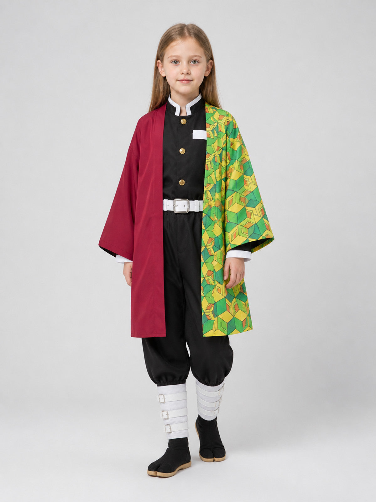 Tomioka Giyu Cosplay Costume, Set Costumes detail