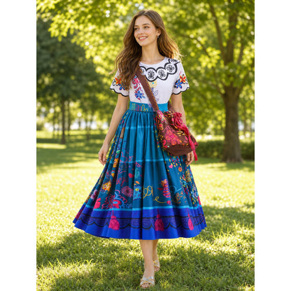 Kids' Halloween cosplay dress for girls lifestyle view