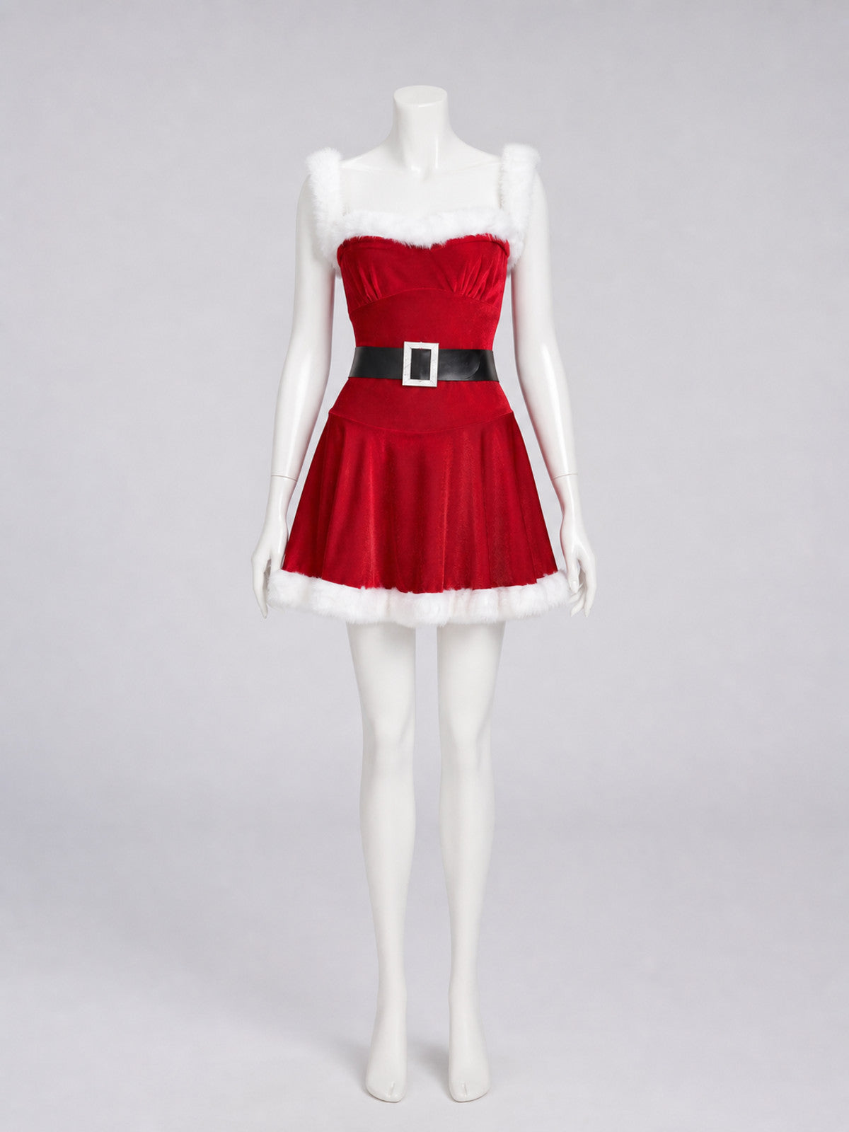 Santa Claus-Inspired Holiday Carnival Costume side view