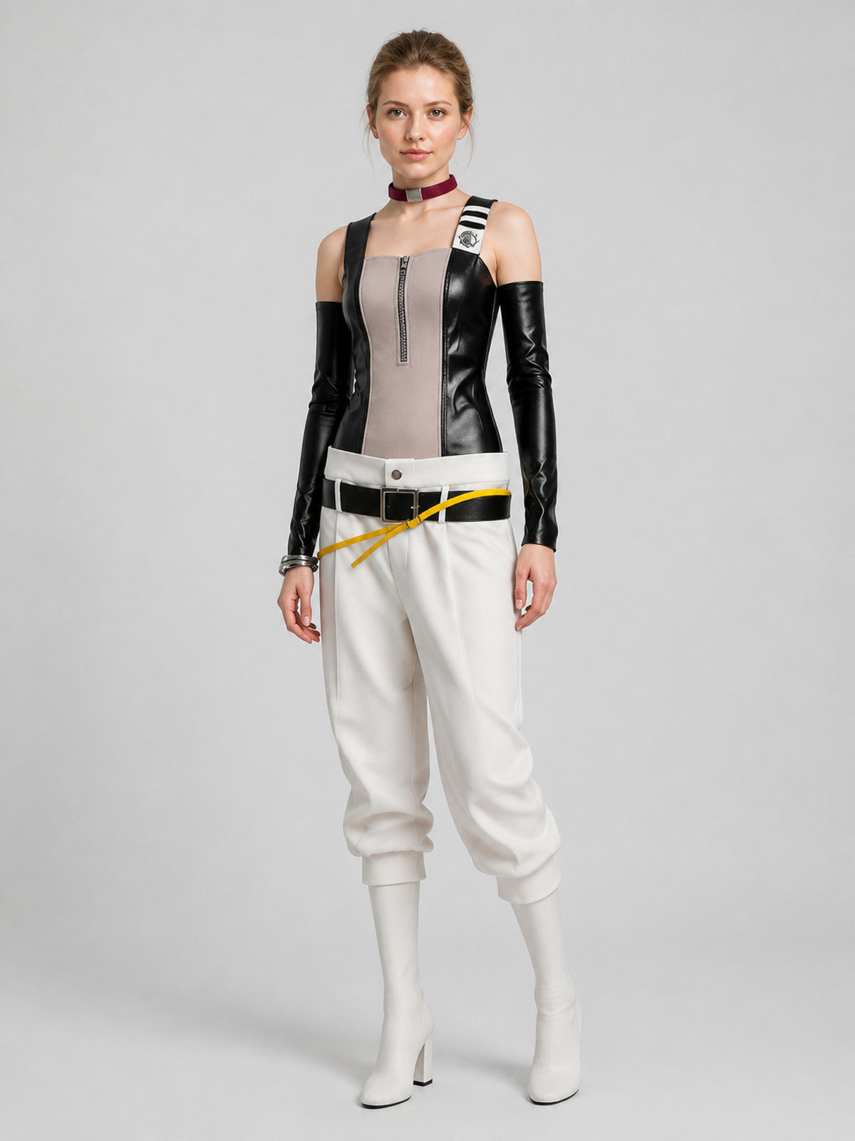 Semyu Griers Cosplay Costume with Belt and Arm Sleeves