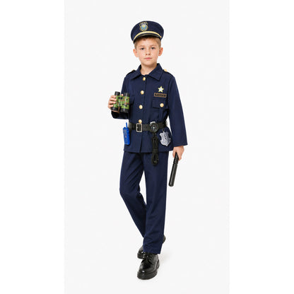 Children's Police Officer Costume with Accessories Costume Accessories detail