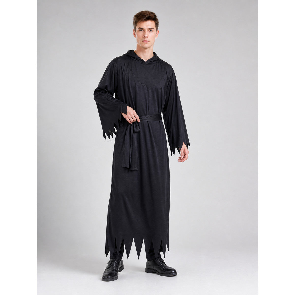 Black Hooded Ghost Halloween Costume lifestyle