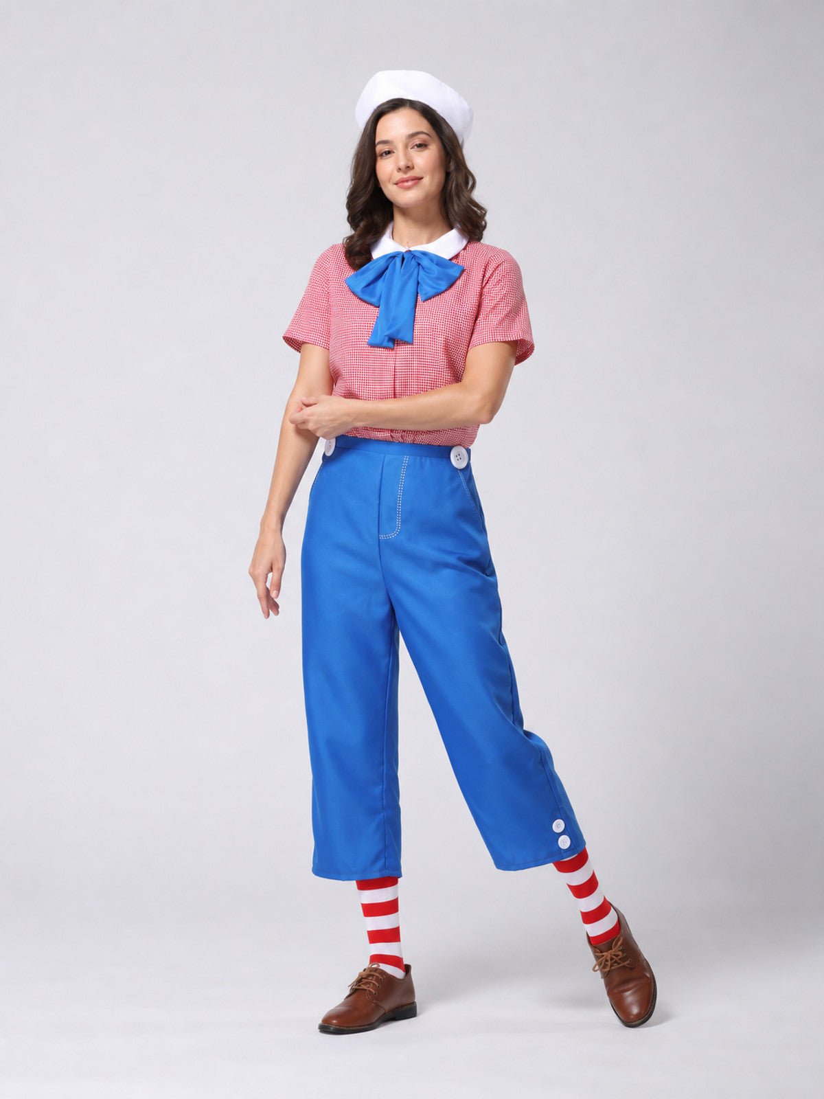 Clown Costume for Carnival: Shirt and Pants Costumes detail