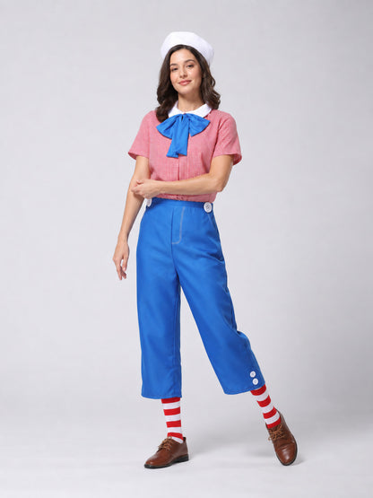 Clown Costume for Carnival: Shirt and Pants Costumes detail