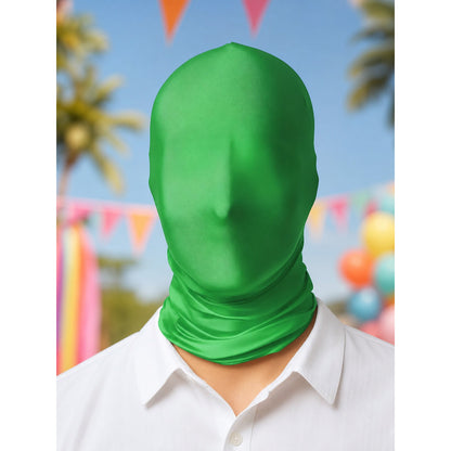 Green Carnival Masquerade Mask lifestyle