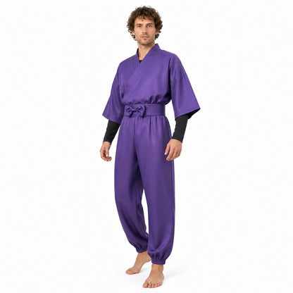 Ninja Cosplay Costume with Belt and Pants Costumes detail