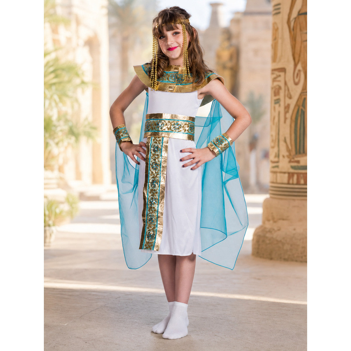 Ancient Egyptian-Style Costume for Cosplay lifestyle view