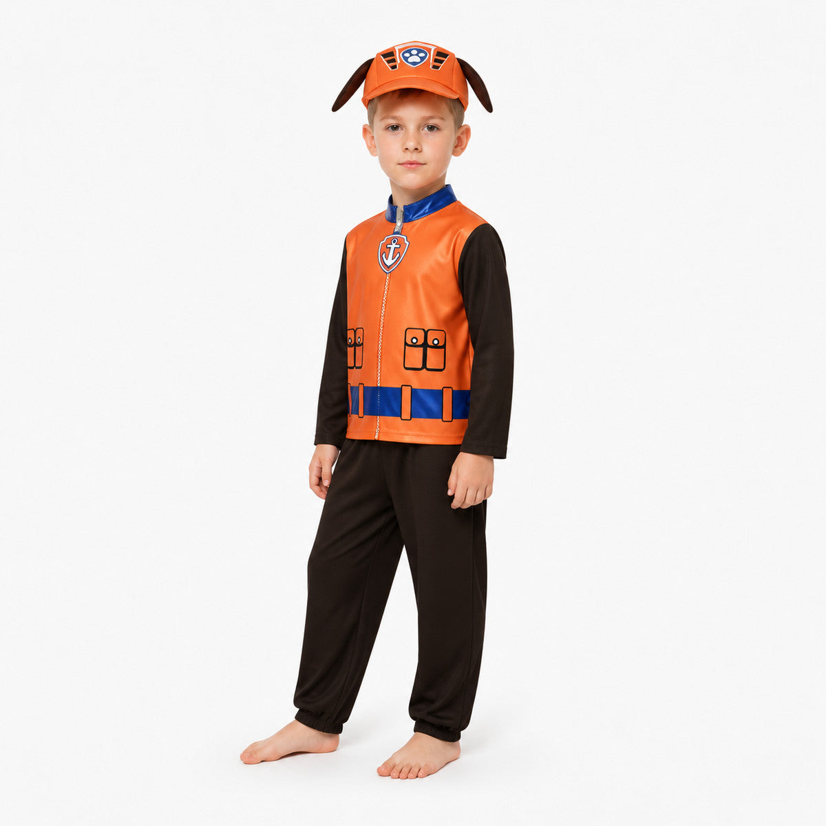 Children’s anime puppy costume with a cap and pants product detail