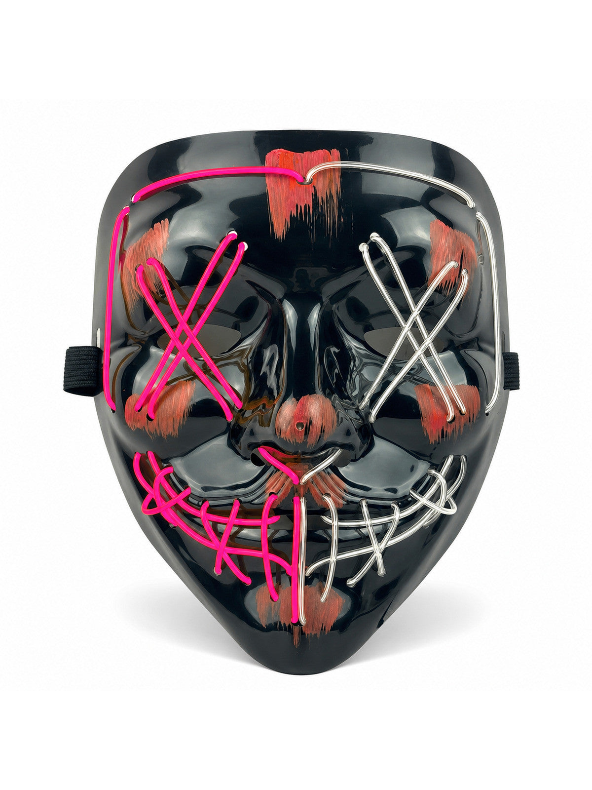 Halloween Neon Led Purge Mask Masque Masquerade Party Masks Light Grow in the