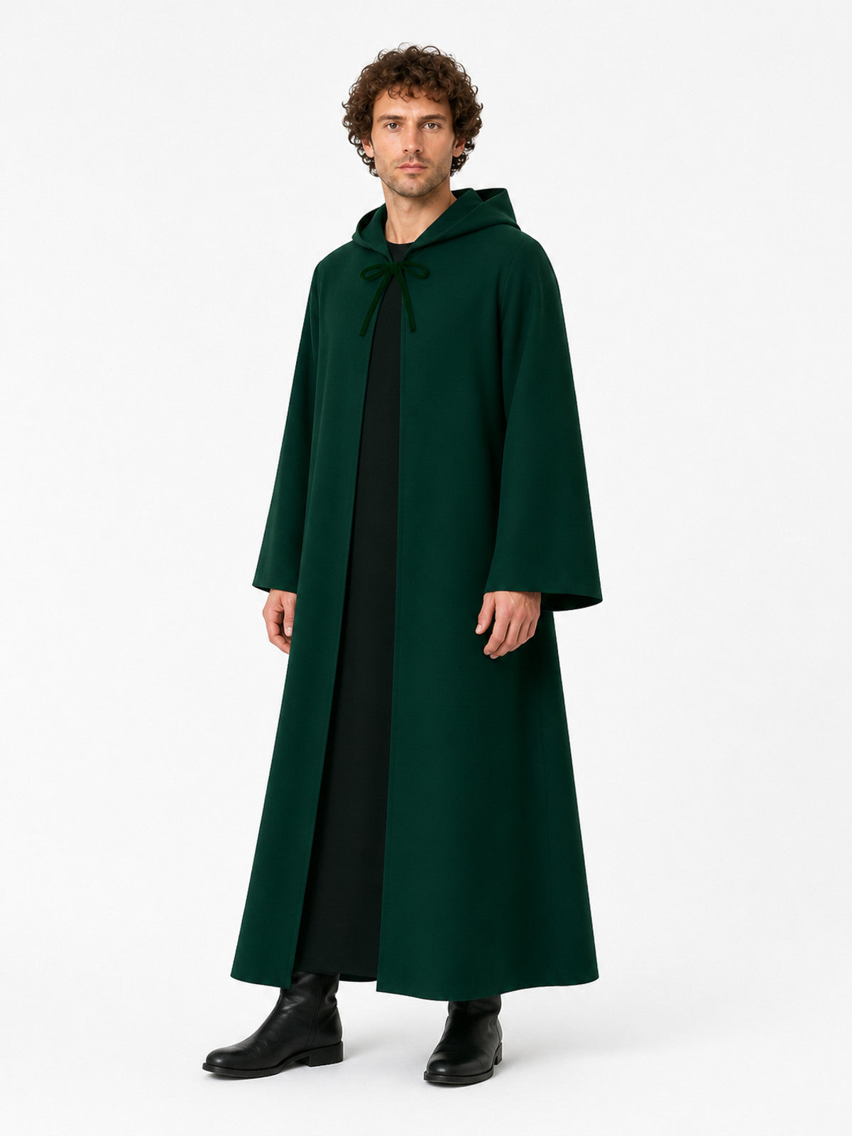 Green Hooded Cloak for Star Wars Cosplay Costume Capes detail