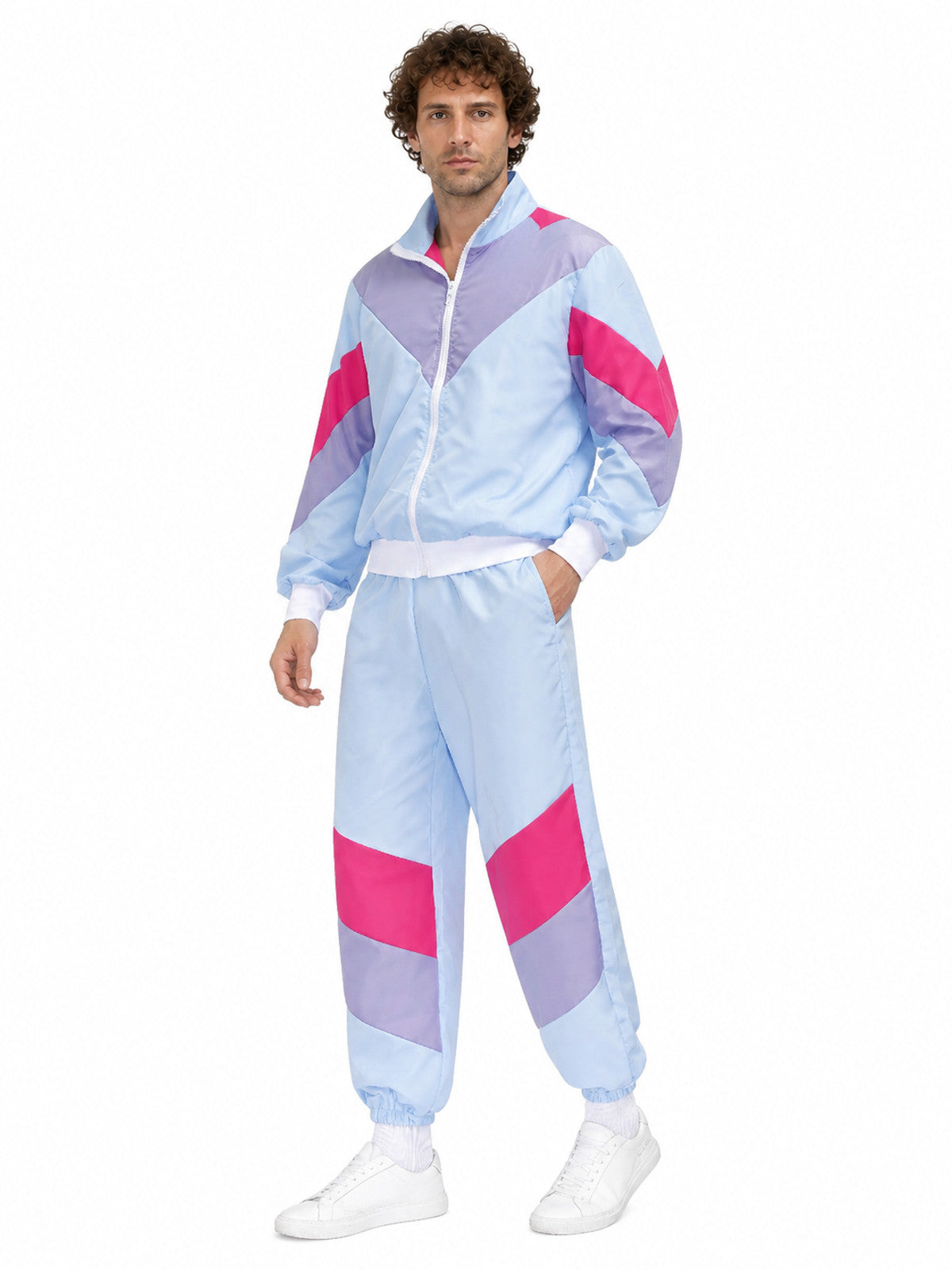 Carnival Tracksuit with Colorful Accents