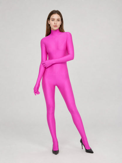 Pink Hooded Morph Costume for Performances Costumes detail