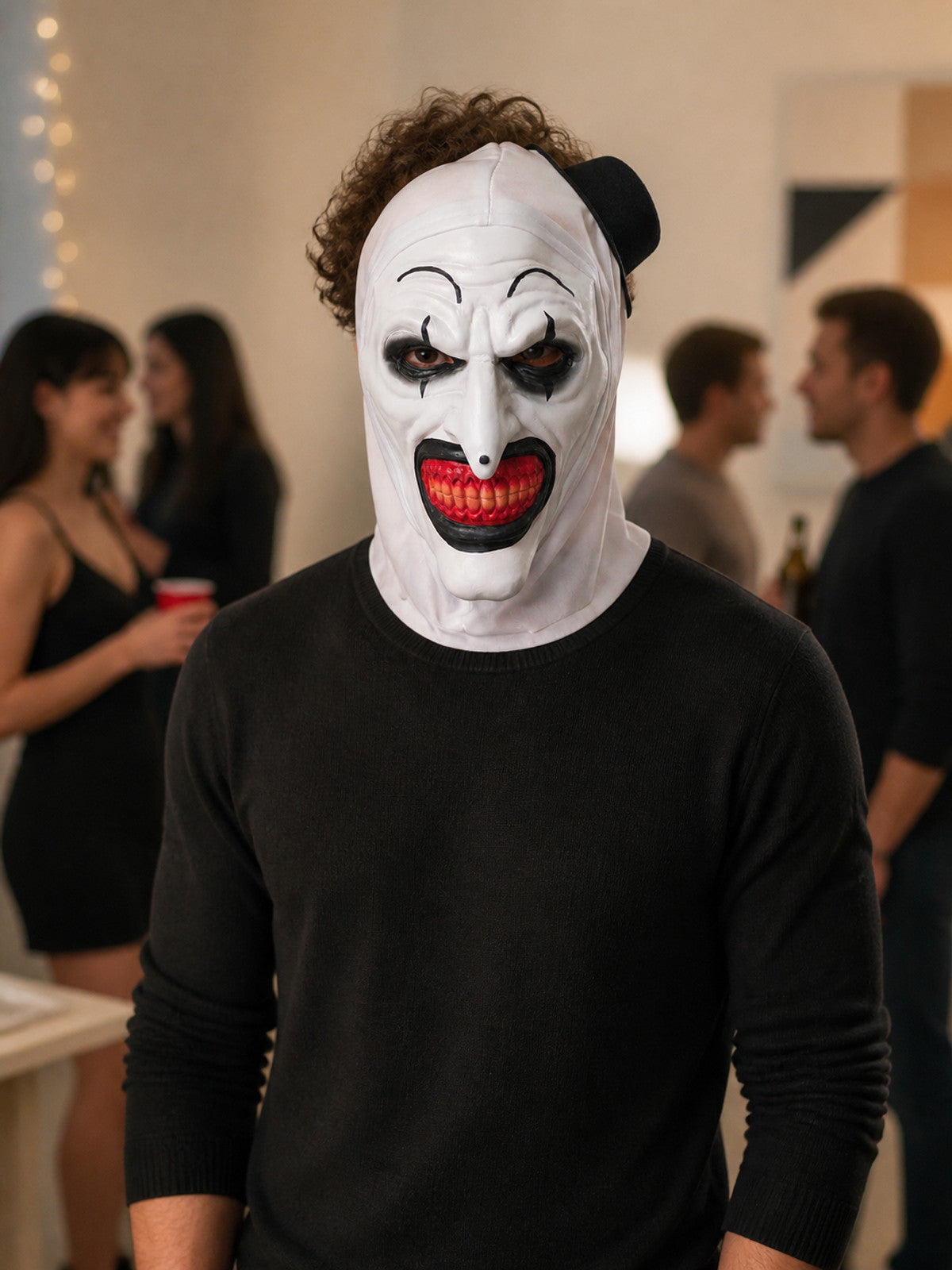Halloween Mask, Scary Clown for Cosplay lifestyle view