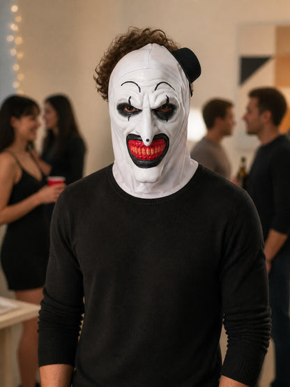 Halloween Mask, Scary Clown for Cosplay lifestyle view