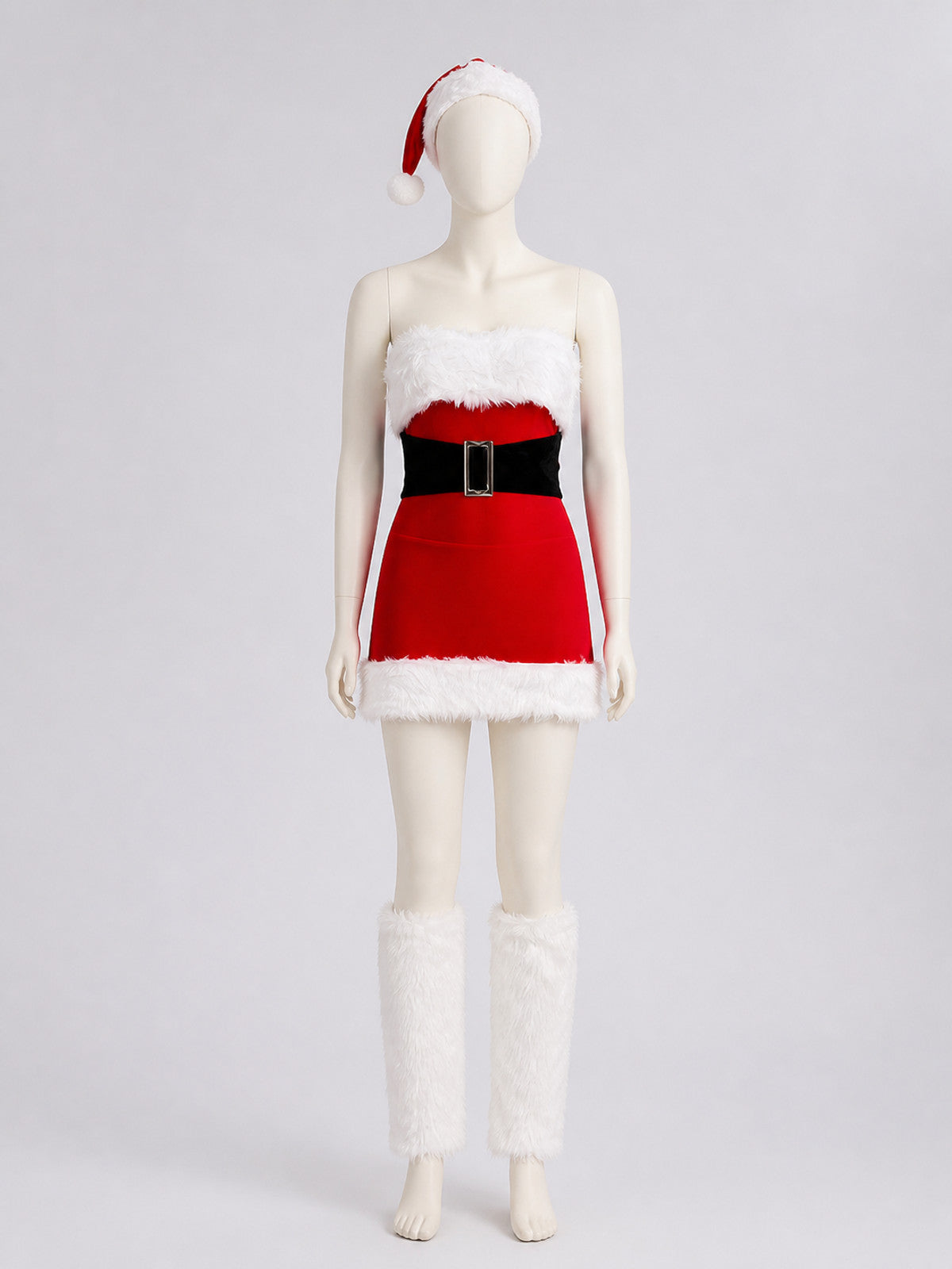 Santa Claus Christmas Costume with Dress Costume Dresses detail