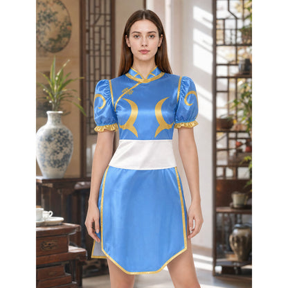 Chun-Li Cosplay Dress, Chinese Style