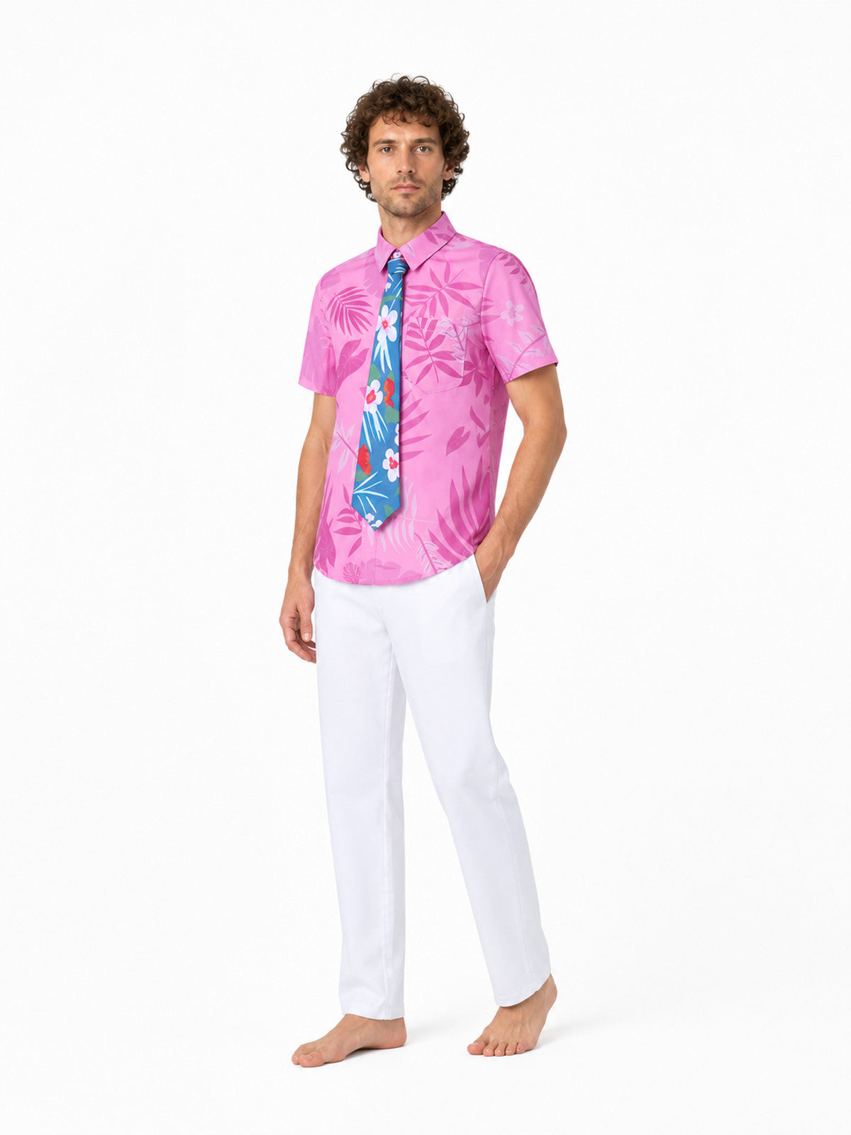 Nick Cosplay Costume: Shirt, Pants, and Tie Costumes detail