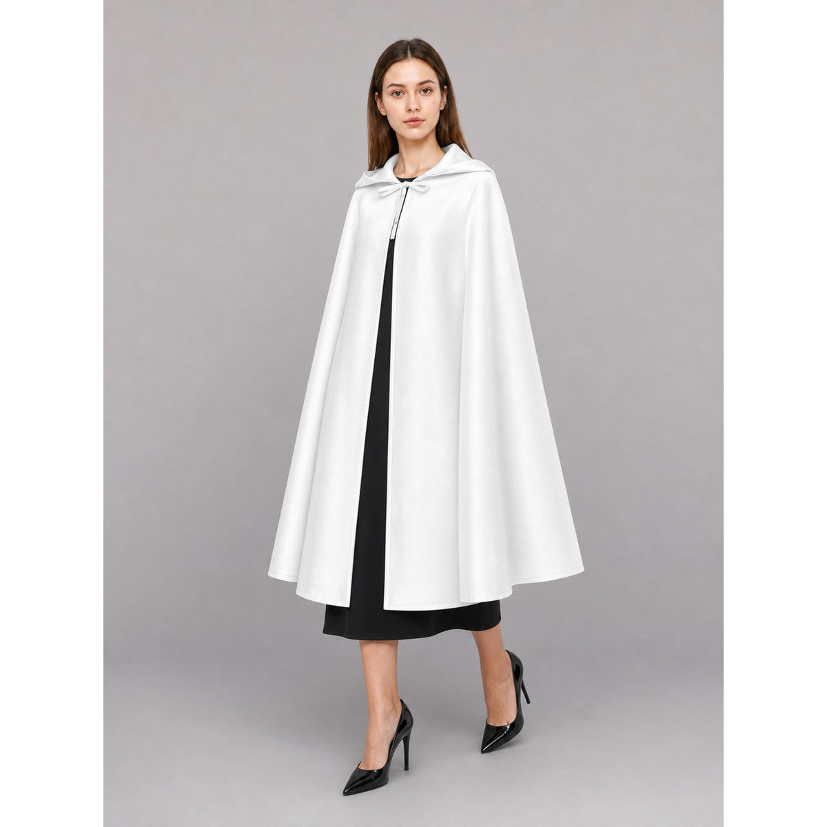 White Medieval Hooded Costume Cloak occasion guide