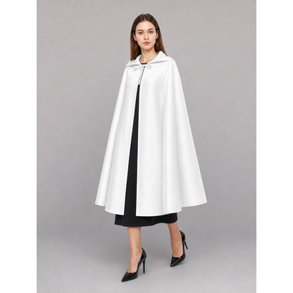 White Medieval Hooded Costume Cloak occasion guide