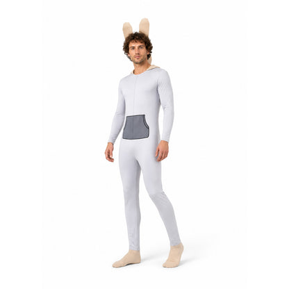 Hooded Bunny Jumpsuit with Long Ears product detail