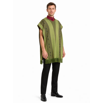 Cape Cloak with Stand Collar and Fringe for Carnival Costume Capes detail