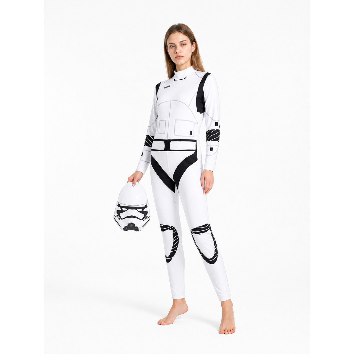 Stormtrooper Costume: Jumpsuit and Headpiece lifestyle