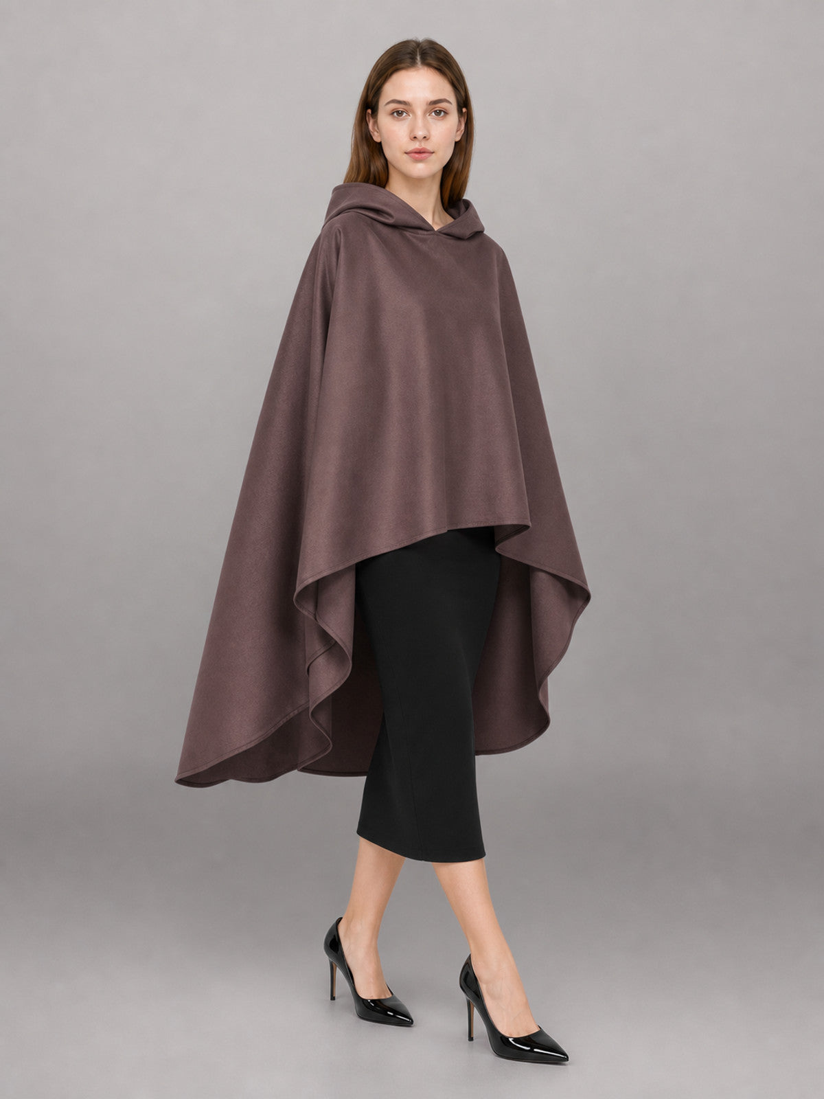 Dark Brown Hooded Carnival Cloak occasion guide